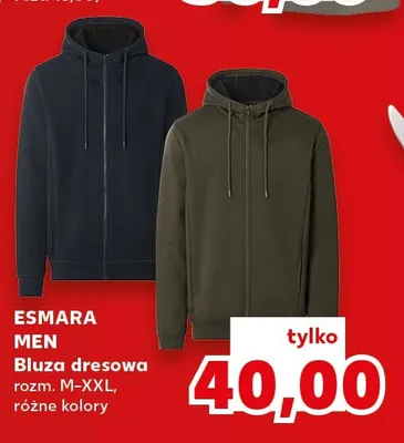 Bluza dresowa Esmara Men promocja w Kaufland