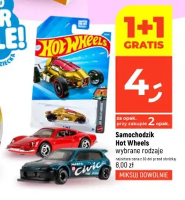 Samochodzik Hot Wheels promocja w Dealz