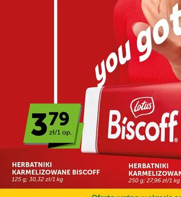 Herbatniki Karmelizowane Lotus Biscoff promocja w Euro Sklep