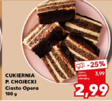 Ciasto Opera promocja w Kaufland