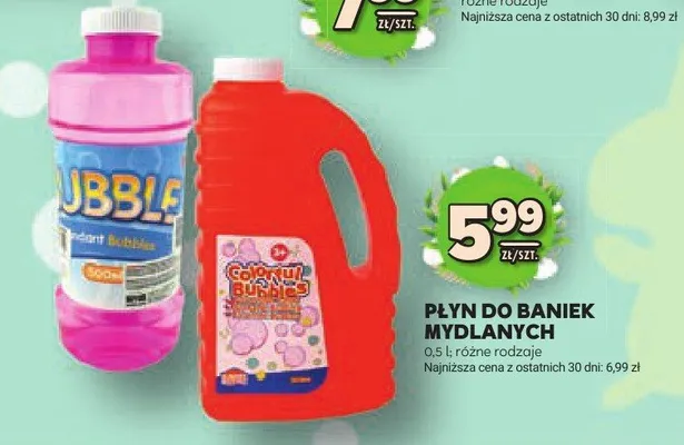 Płyn do baniek mydlanych promocja w Stokrotka