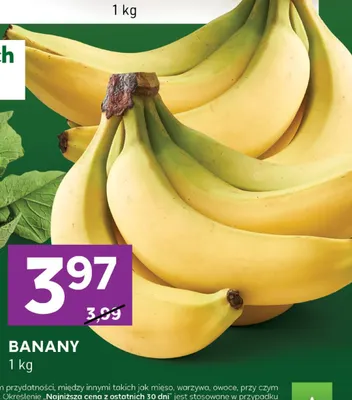 Banany promocja w Stokrotka