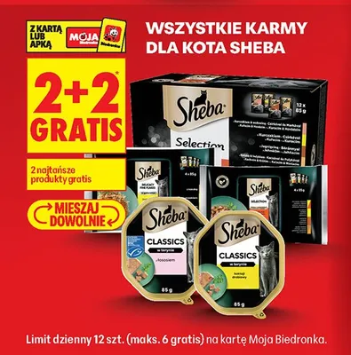 Karma dla kota Selection, Classics różne smaki promocja w Biedronka