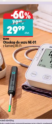 Otoskop do uszu NE-01 z kamerą Wi-Fi Blow promocja w Biedronka Home