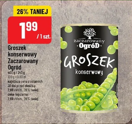 Groszek konserwowy  promocja w POLOmarket