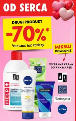 Kremy do rąk (AA, Nivea, Neutrogena) promocja w Intermarche