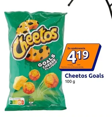 Chrupki Cheetos Goals promocja w Action