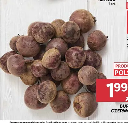 Buraki czerwone promocja w Stokrotka