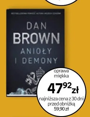 Książka Anioły i Demony promocja w Empik