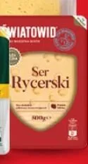 Ser Rycerski w plastrach Światowid promocja w Biedronka