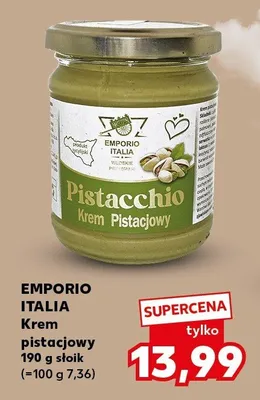 Krem pistacjowy promocja w Kaufland