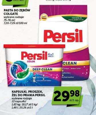 Kapsułki do prania Persil promocja w ABC