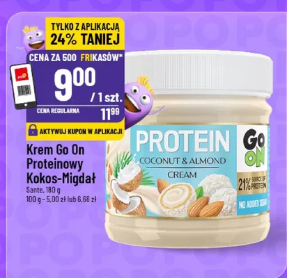 Krem proteinowy kokos-migdał promocja w POLOmarket