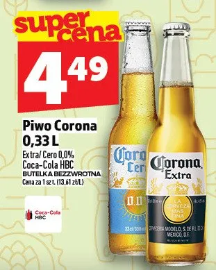 Piwo Corona promocja w TOPAZ