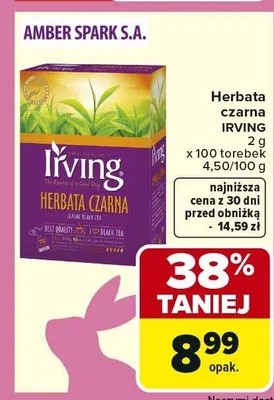 Herbata czarna promocja w Carrefour
