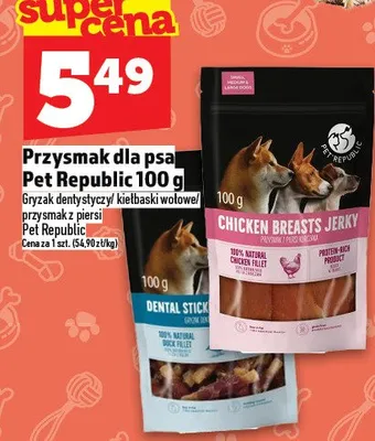 Przysmak dla psa Pet Republic promocja w TOPAZ