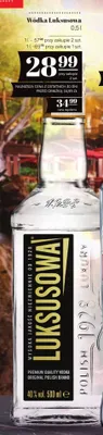Wódka Luksusowa promocja w POLOmarket