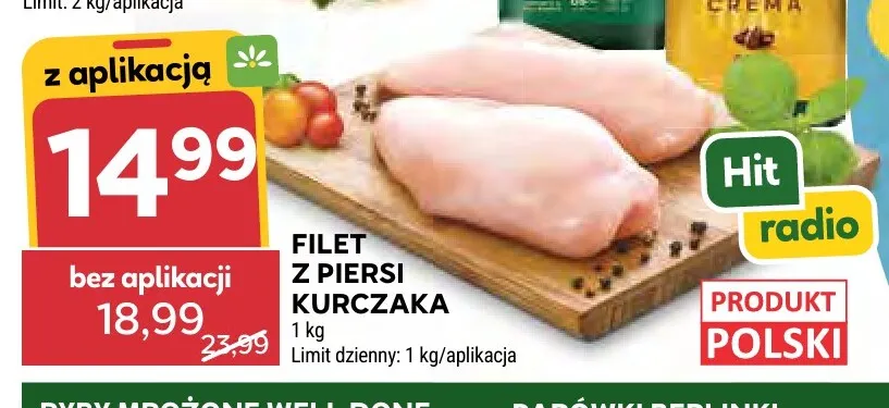 Filet z piersi kurczaka promocja w Stokrotka