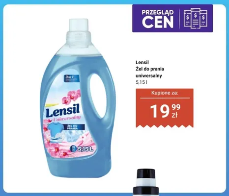Żel do prania uniwersalny Lensil promocja w Dino