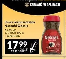 Kawa rozpuszczalna Nescafé Classic promocja w Makro