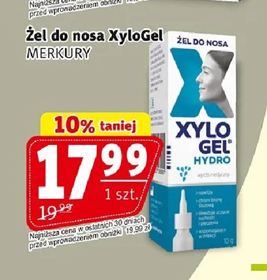 Żel do nosa XyloGel promocja w Prim Market