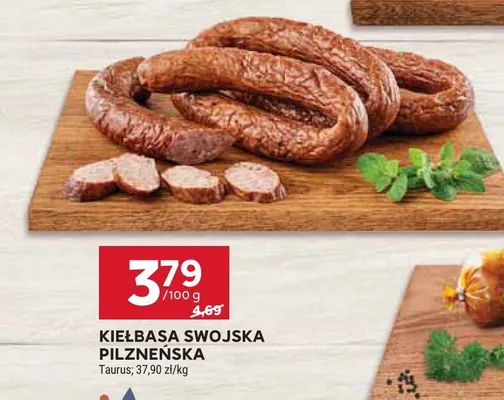 Kiełbasa swojska pilzneńska promocja w Stokrotka