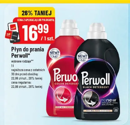 Płyn do prania Perwoll promocja w POLOmarket