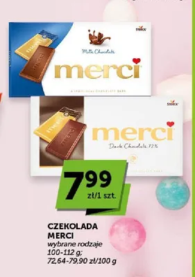 Czekolada merci Dark Chocolate 72% promocja w Groszek