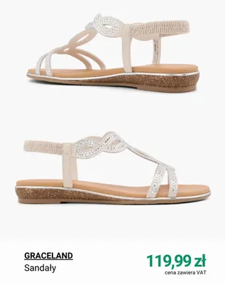 Sandały Graceland promocja w Deichmann