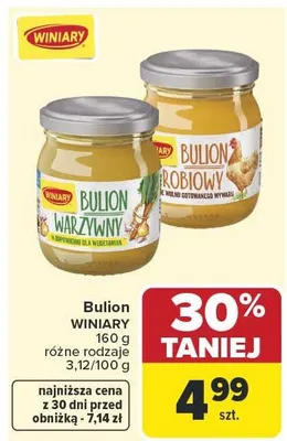 Bulion kropiowy promocja w Carrefour