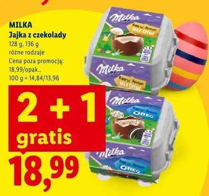 Jajka z czekolady promocja w Lidl