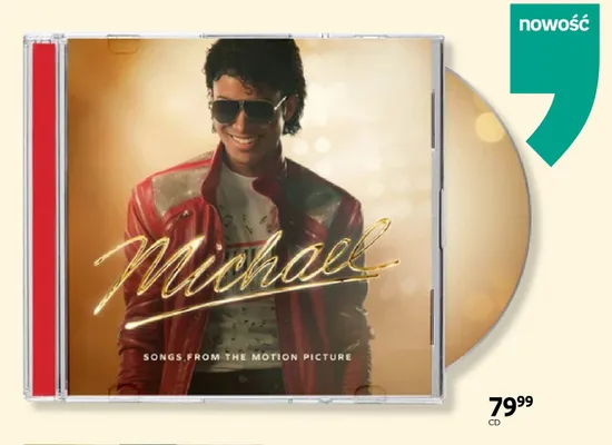 Płyta CD Michael Jackson Michael Songs from the Motion Picture promocja w Empik