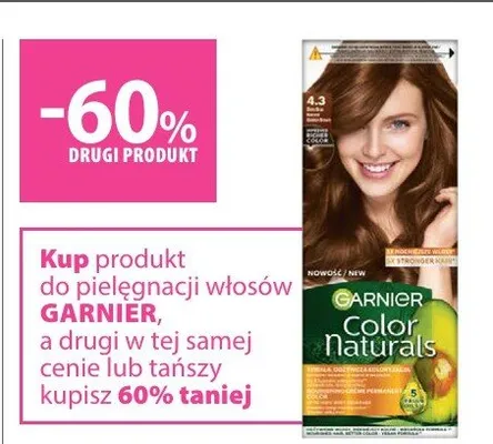 Farba do włosów Garnier Color Naturals 4.3 promocja w Hebe