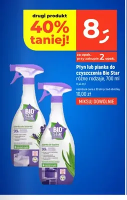Płyn lub pianka do czyszczenia Bio Star promocja w Dealz