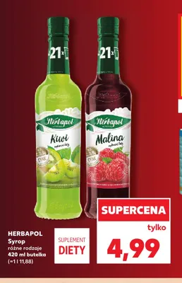 Syrop Herbapol Malina promocja w Kaufland