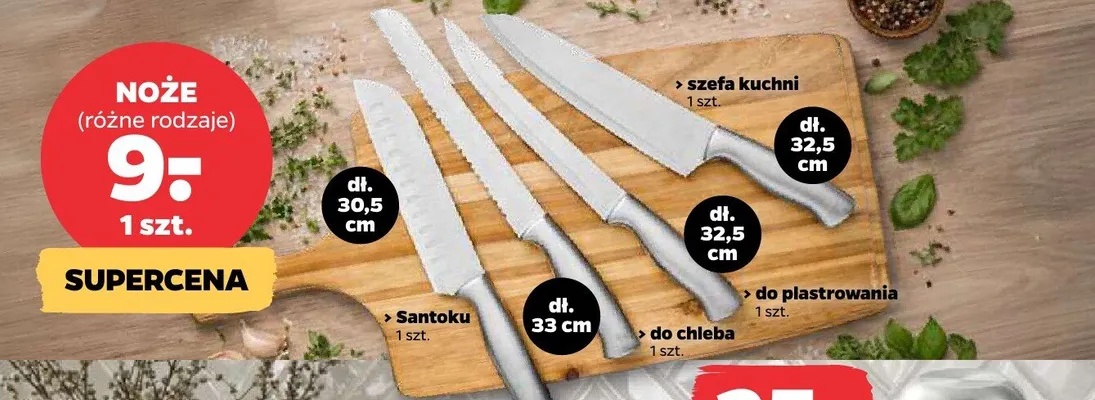Nóż do chleba promocja w Netto