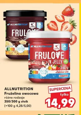 Frużelina owocowa Allnutrition promocja w Kaufland