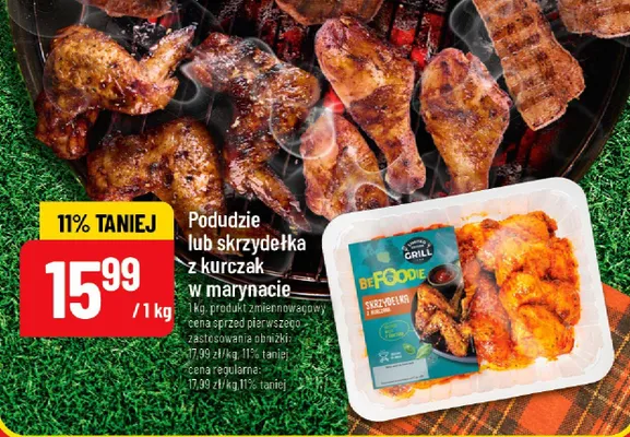Podudzie z kurczaka w marynacie BeFoodie promocja w POLOmarket