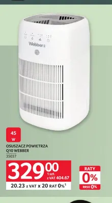 Osuszacz powietrza Q10 Webber promocja w Selgros