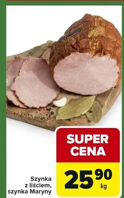 Szynka z liściem, szynka Maryny promocja w Carrefour Express