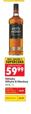 Whisky promocja w Biedronka