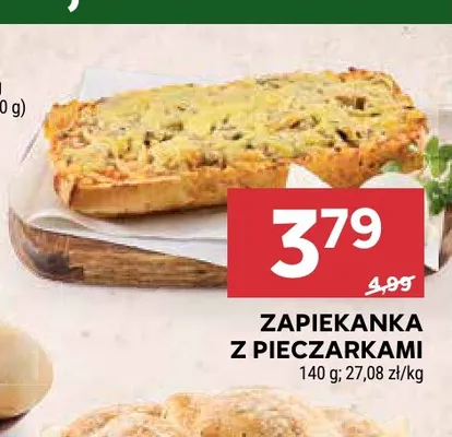 Zapiekanka z pieczarkami promocja w Stokrotka