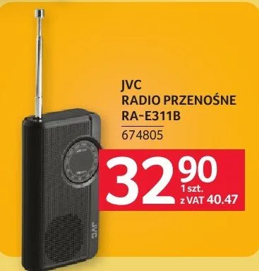 Radio przenośne RA-E311B promocja w Selgros