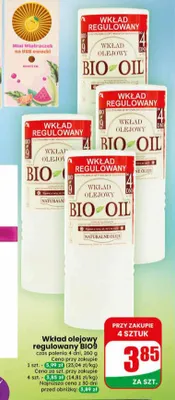 Wkład olejowy regulowany BIO9 4 dni promocja w Dino