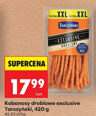 Kabanosy drobiowe promocja w Biedronka