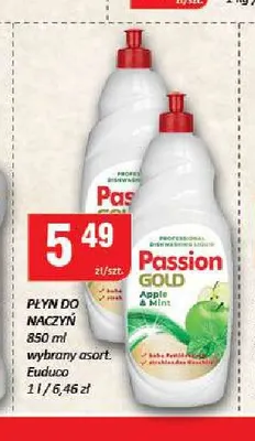 Płyn do naczyń Passion Gold Apple & Mint promocja w Chorten