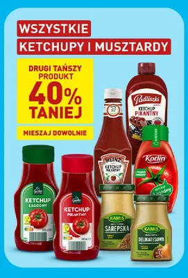 Ketchup pikantny Pudliszki promocja w Aldi