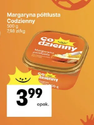 Margaryna półtłusta Codzienny promocja w Delikatesy Centrum