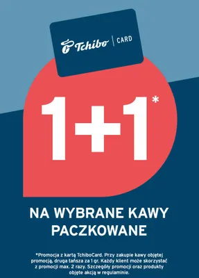 Kawa paczkowana Tchibo promocja w Tchibo