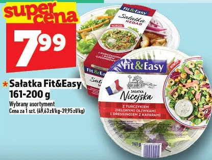 Sałatka Fit&Easy promocja w TOPAZ